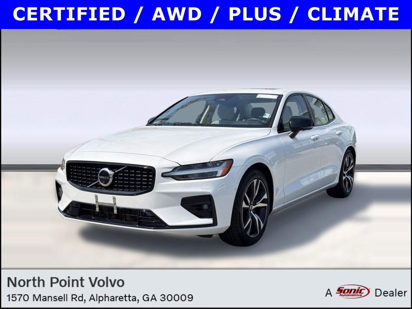 Certified 2024 Volvo S60 B5 Plus w/ Climate Package