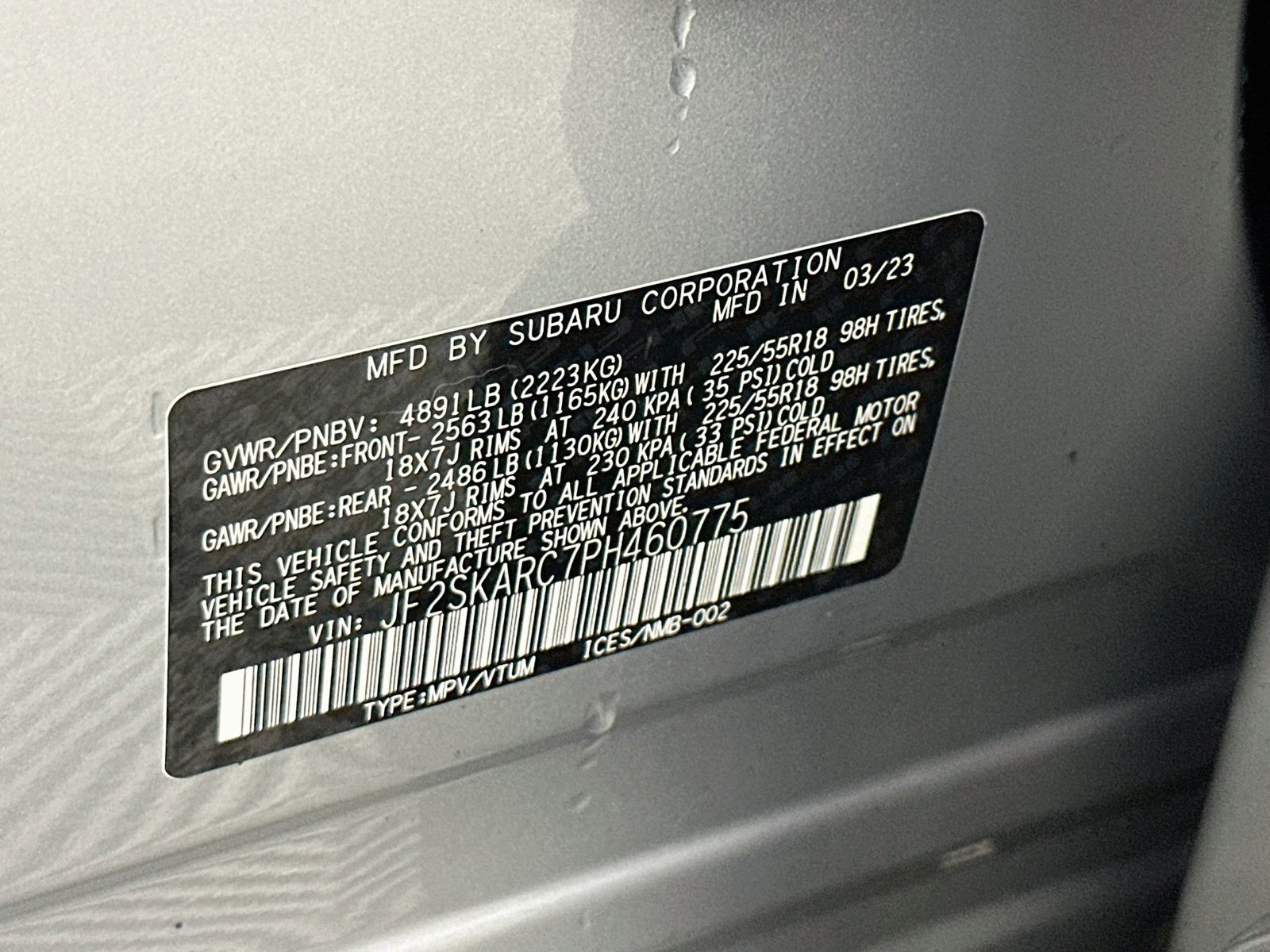 Used 2023 Subaru Forester Touring AWD/4WD image 34
