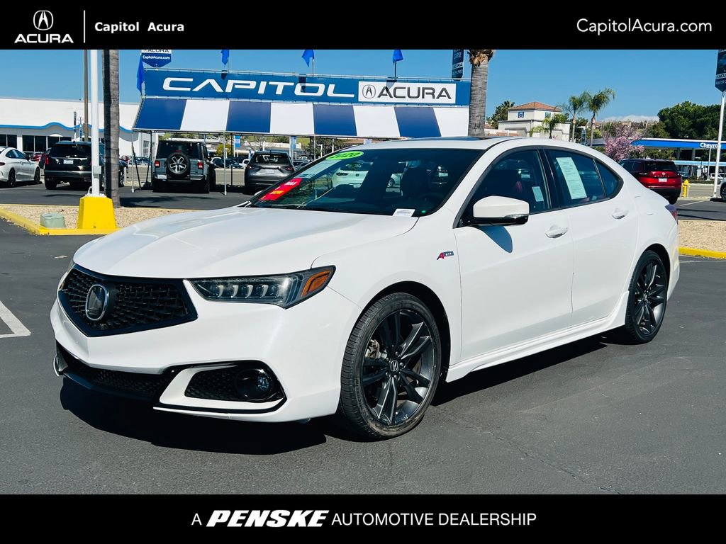 Used 2020 Acura TLX w/ A-SPEC Pkg image 1
