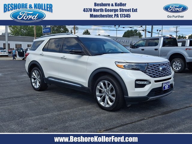 Certified 2021 Ford Explorer Platinum w/ Equipment Group 601A AWD/4WD image 1