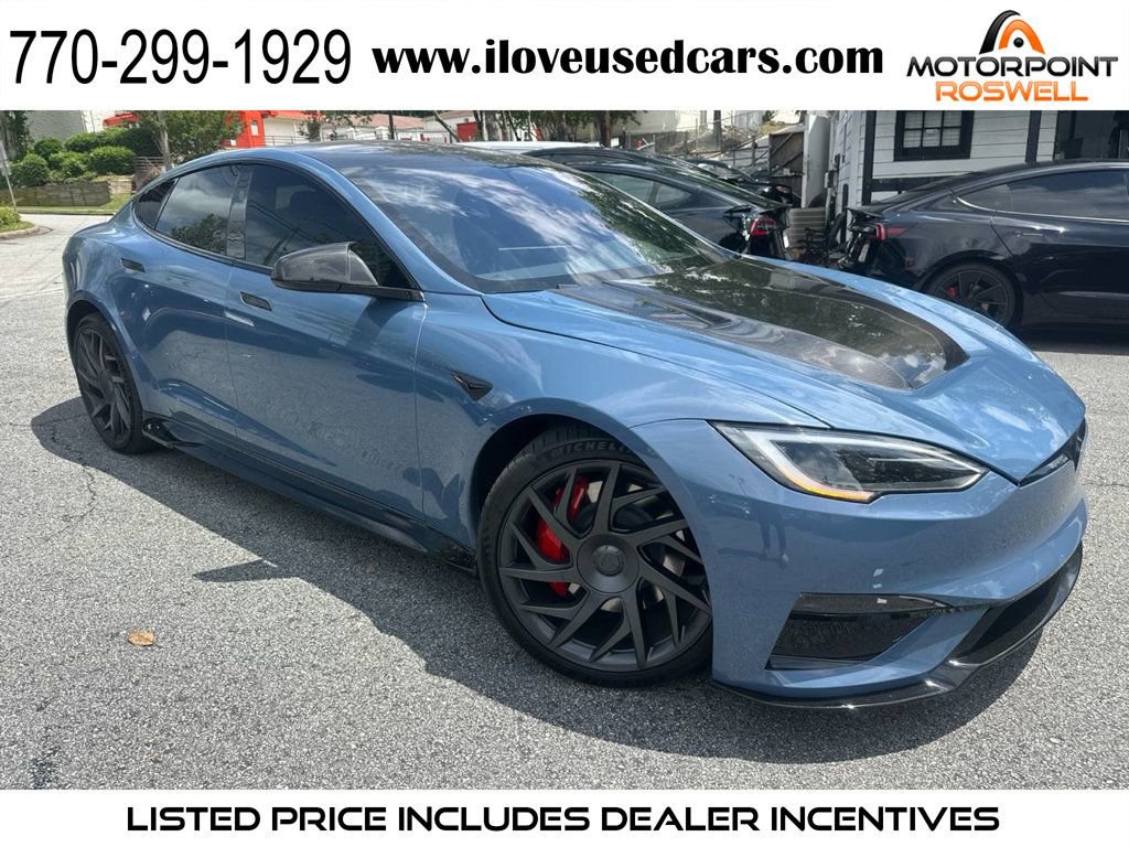 Used 2026 Tesla Model S Plaid AWD/4WD image 1