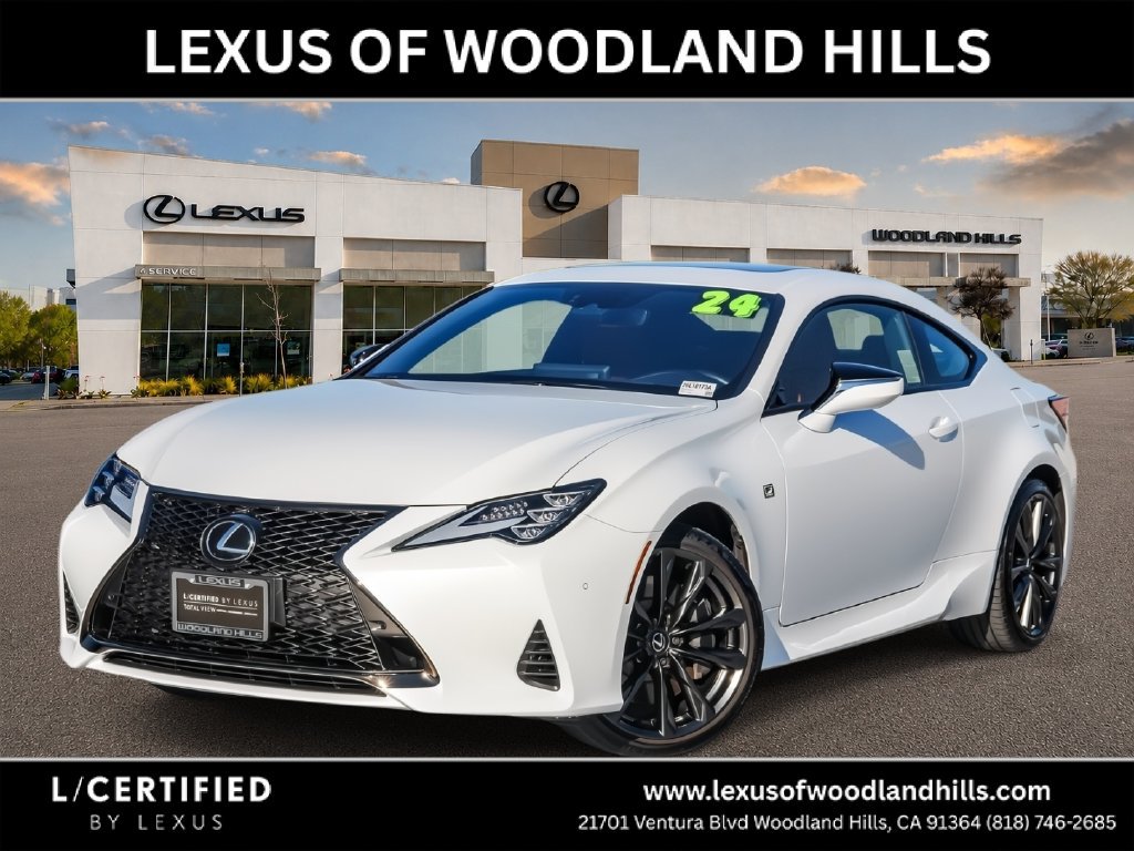 Certified 2024 Lexus RC 350 F Sport RWD image 1