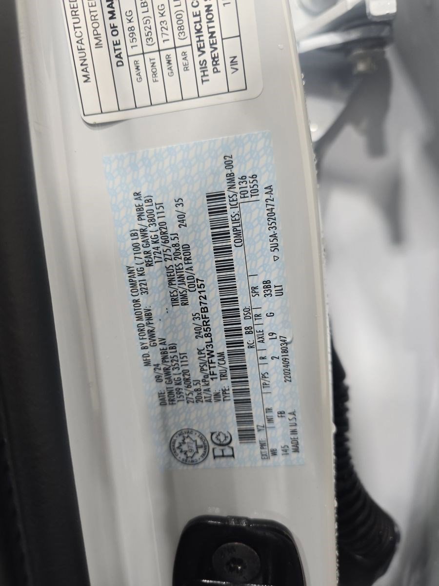 Used 2024 Ford F150 XLT w/ Equipment Group 302A MID image 12