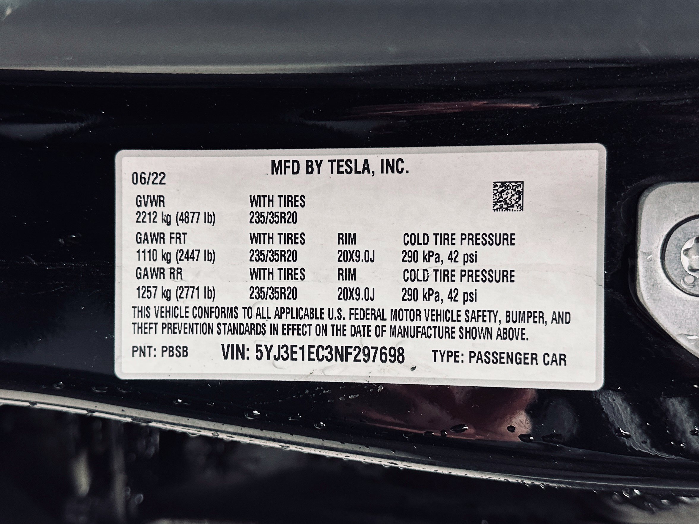 Used 2022 Tesla Model 3 Performance AWD/4WD image 37