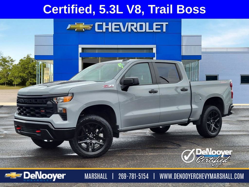 Used 2024 Chevrolet Silverado 1500 Custom Trail Boss image 1