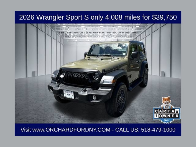 Used 2026 Jeep Wrangler Sport AWD/4WD 360° Tour