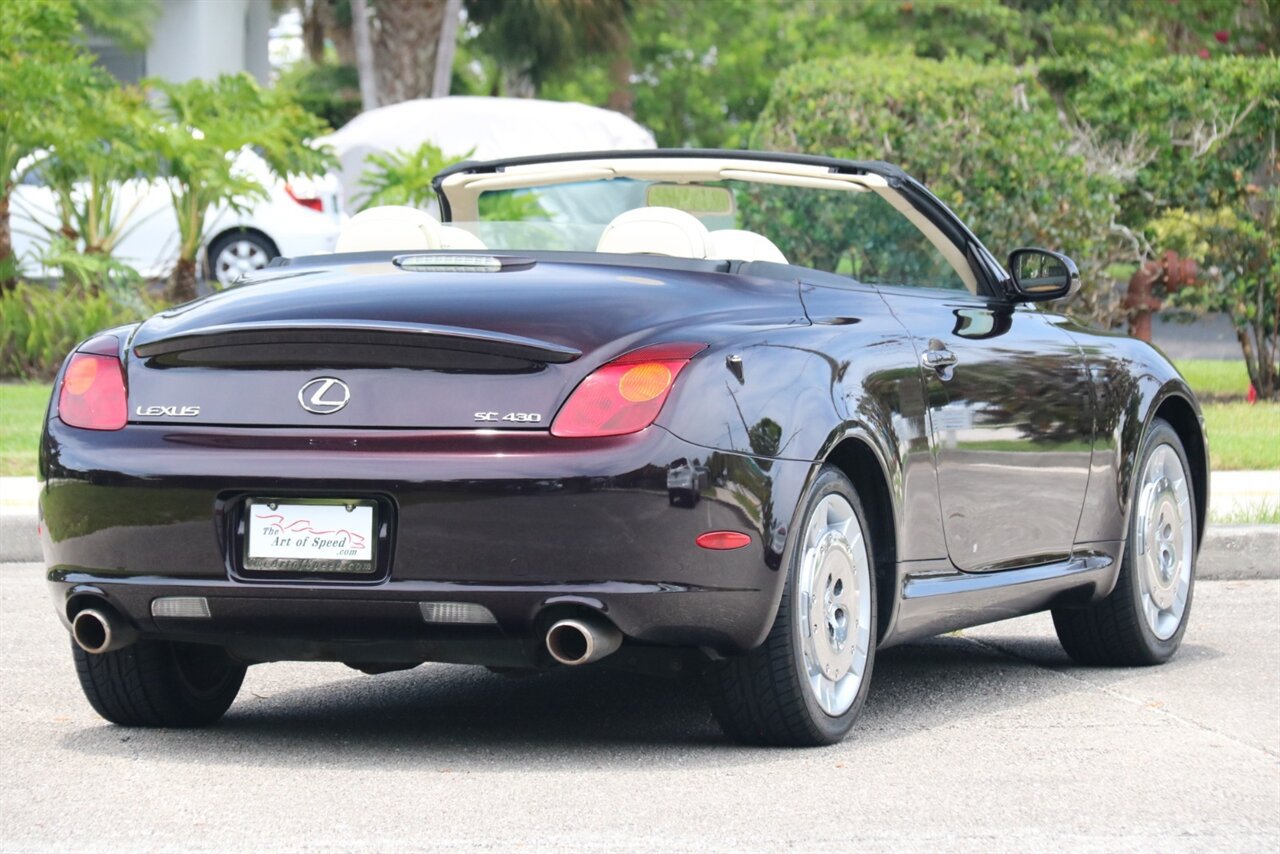 Used 2003 Lexus SC 430 Convertible RWD image 13