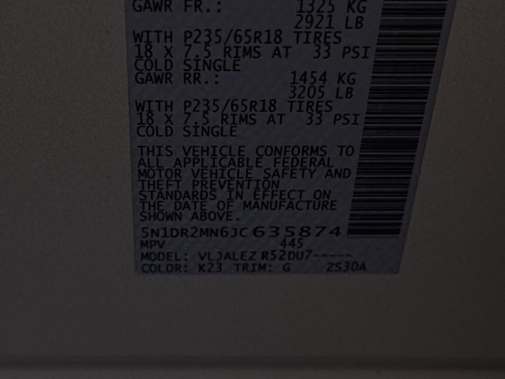 Used 2018 Nissan Pathfinder SV image 27