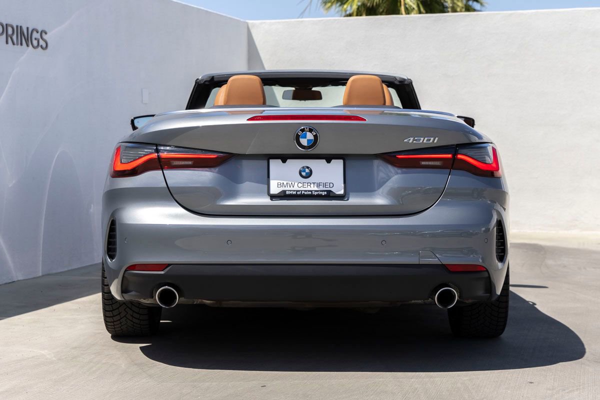 Certified 2023 BMW 430i Convertible w/ Premium Package RWD image 8