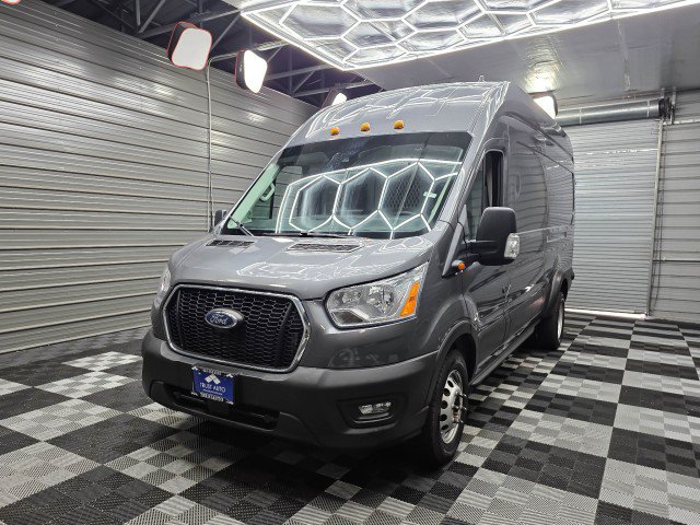 Used 2022 Ford Transit 350 148 High Roof Extended DRW w/ Exterior Upgrade Package RWD image 35
