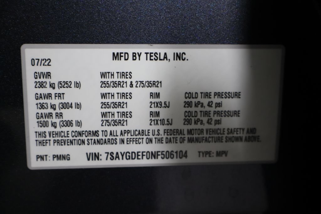 Used 2022 Tesla Model Y Performance AWD/4WD image 41