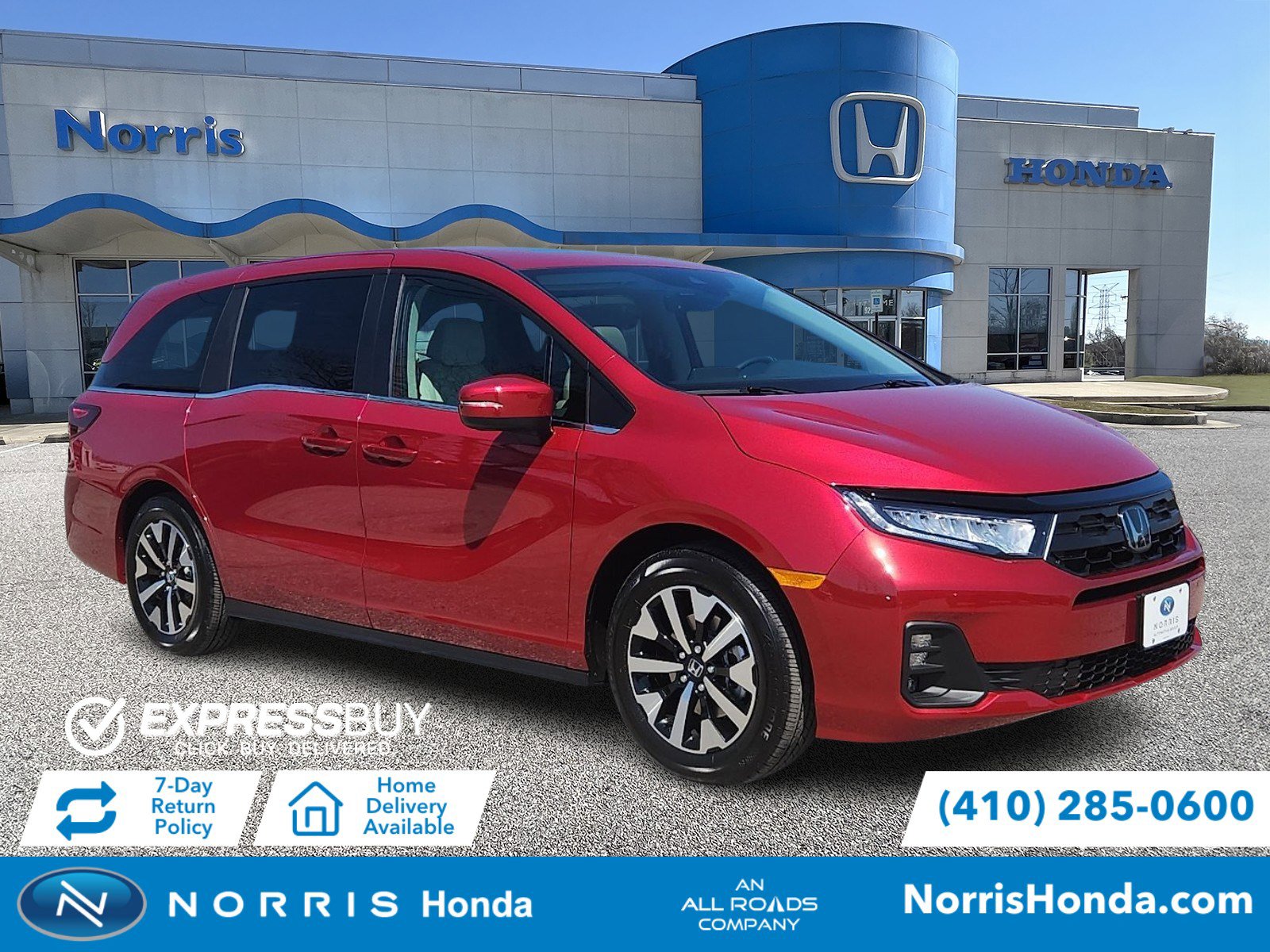 New 2026 Honda Odyssey EX-L image 1