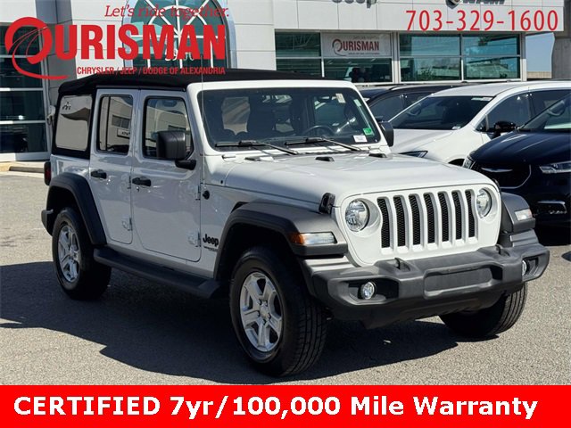 Certified 2022 Jeep Wrangler Unlimited Sport