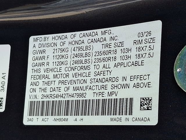 New 2026 Honda CR-V EX image 22