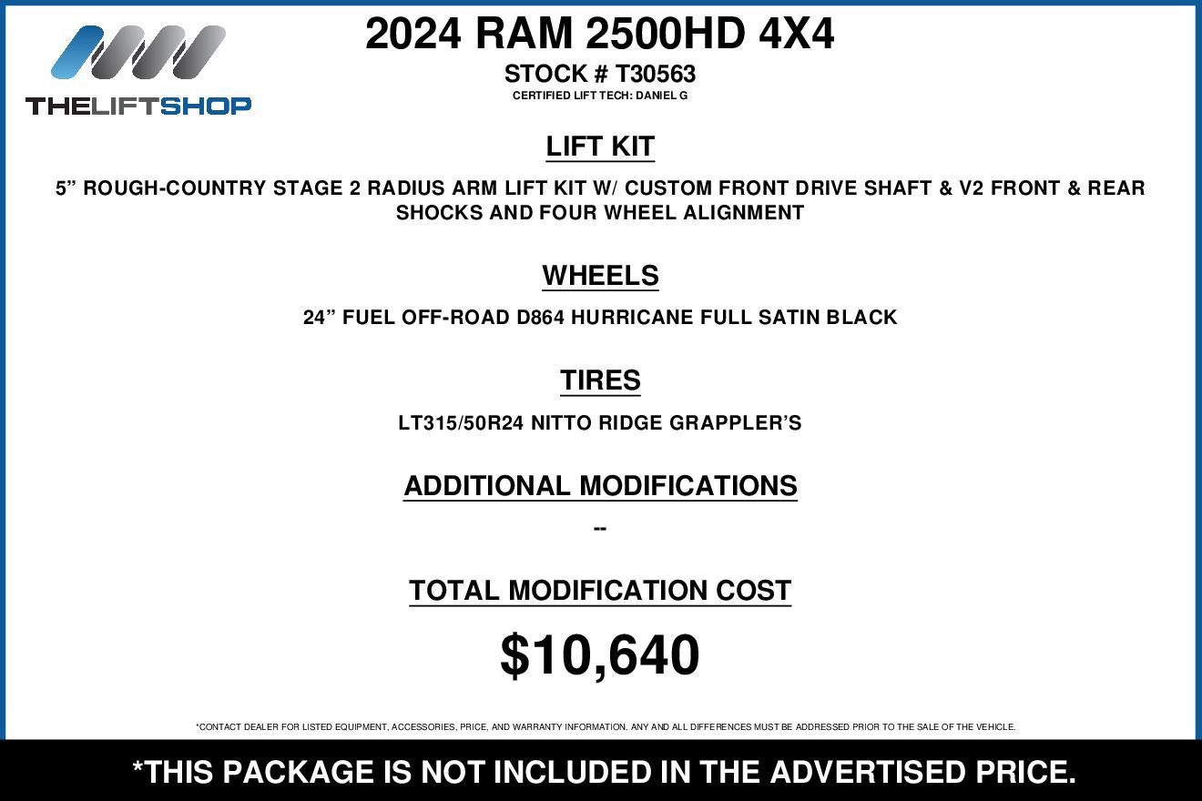 Used 2024 RAM 2500 Rebel w/ Towing Technology Group image 2