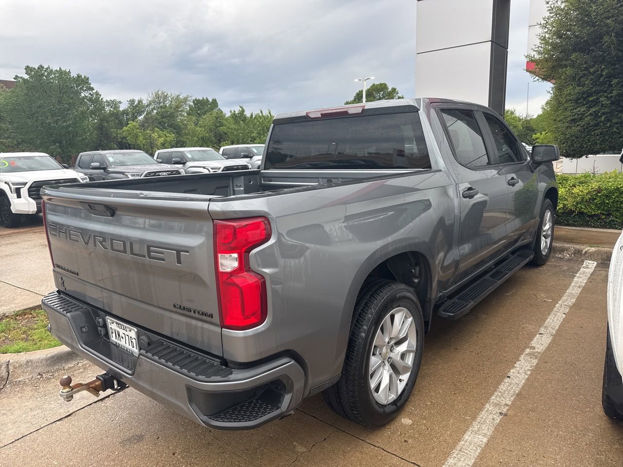 Used 2021 Chevrolet Silverado 1500 Custom w/ LPO, Dark Essentials Package image 3
