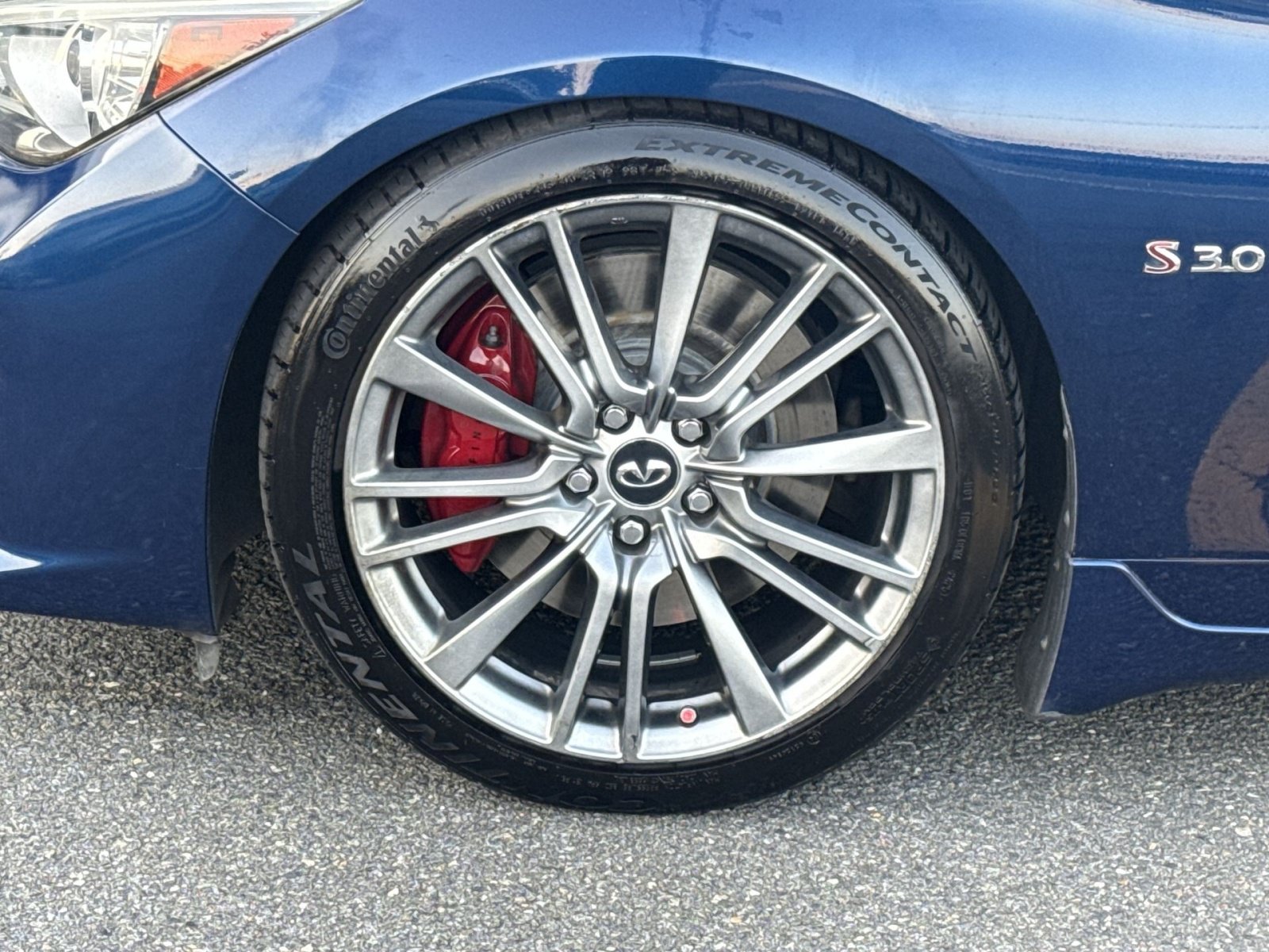 Used 2017 INFINITI Q50 Red Sport 400 RWD image 12