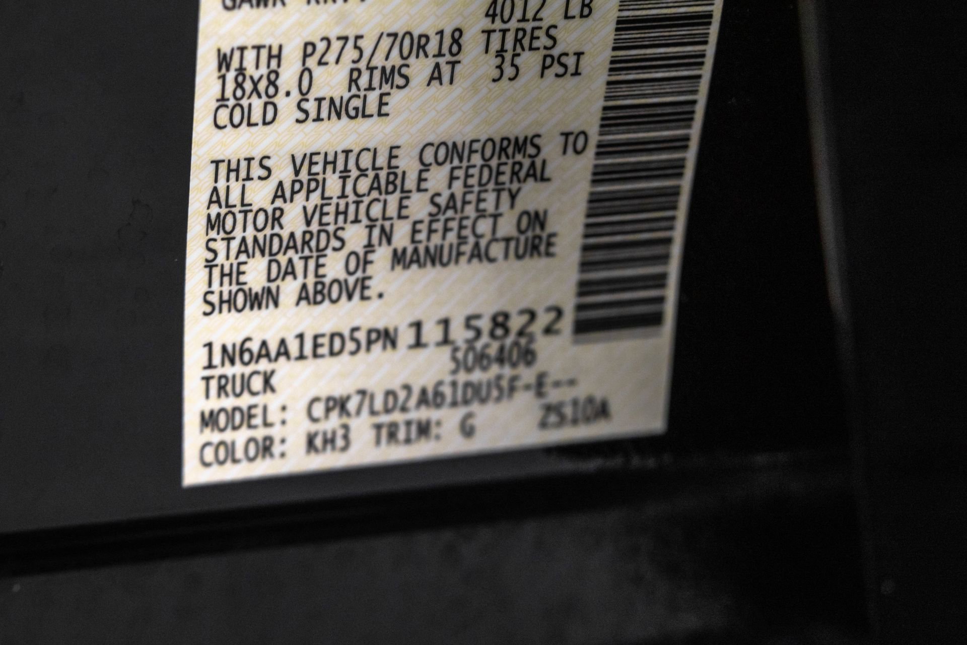Used 2023 Nissan Titan PRO-4X w/ Pro-4x Convenience Package AWD/4WD image 46
