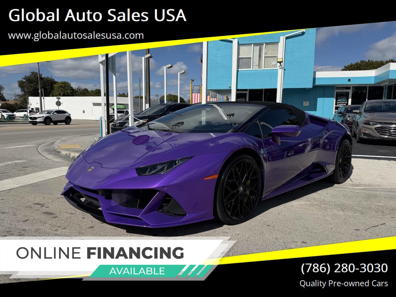 Used 2020 Lamborghini Huracan EVO AWD/4WD image 1