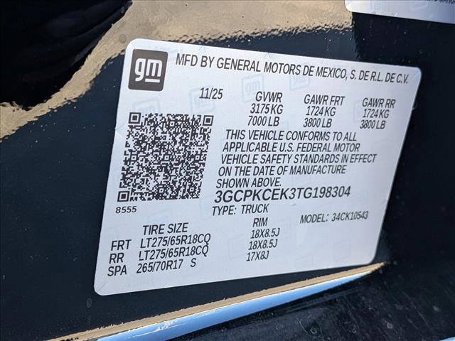 New 2026 Chevrolet Silverado 1500 Custom Trail Boss image 19