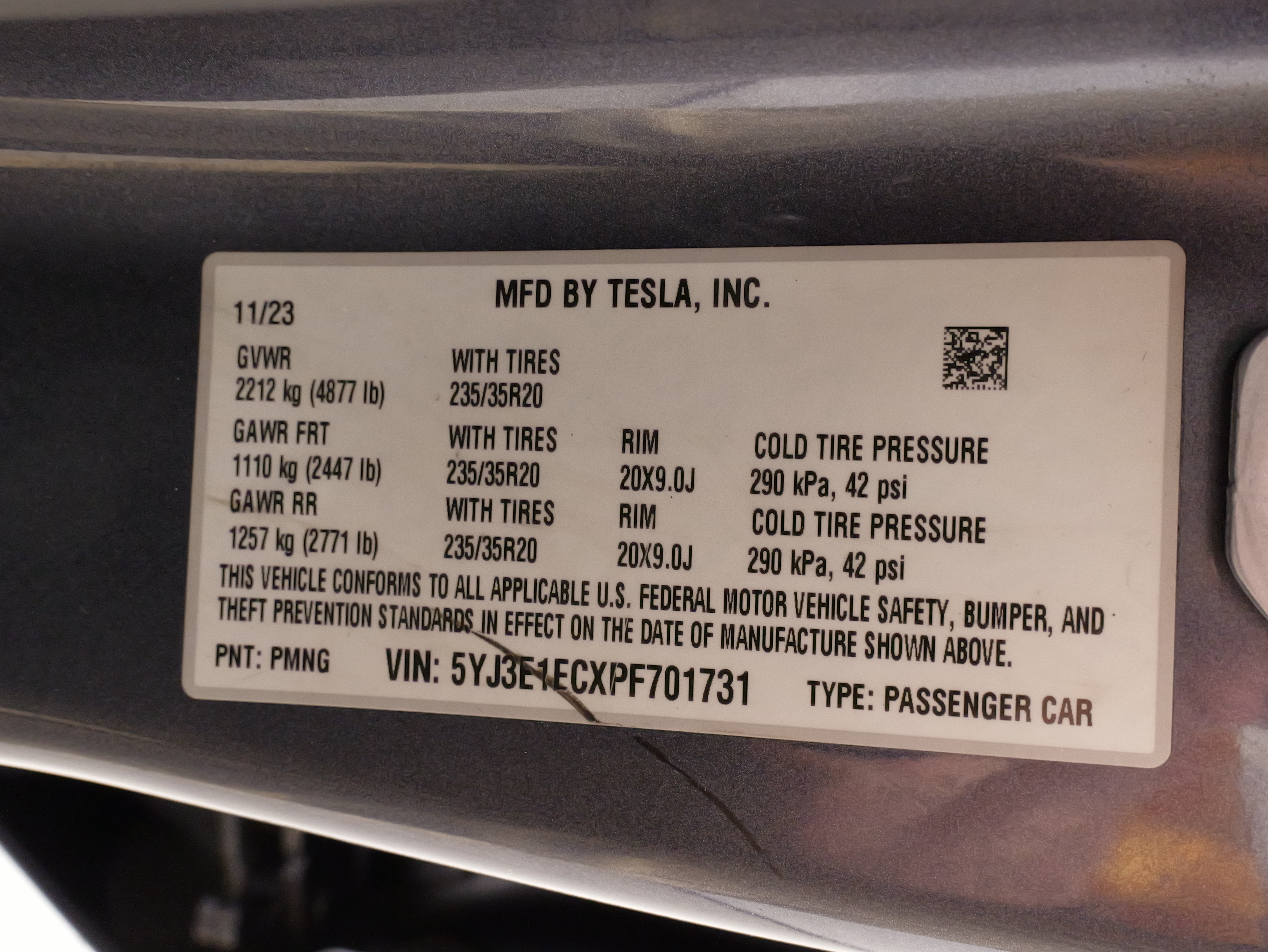 Used 2023 Tesla Model 3 Performance AWD/4WD image 54