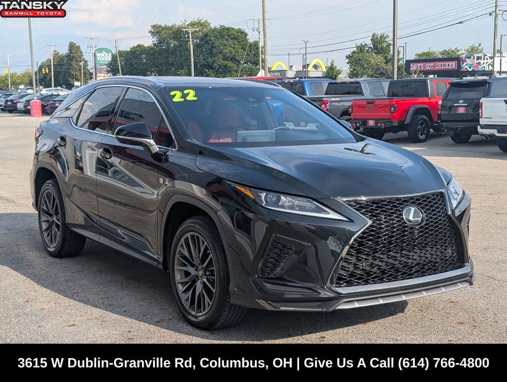 Used 2022 Lexus RX 350 F Sport w/ Cold Area Package AWD/4WD image 1