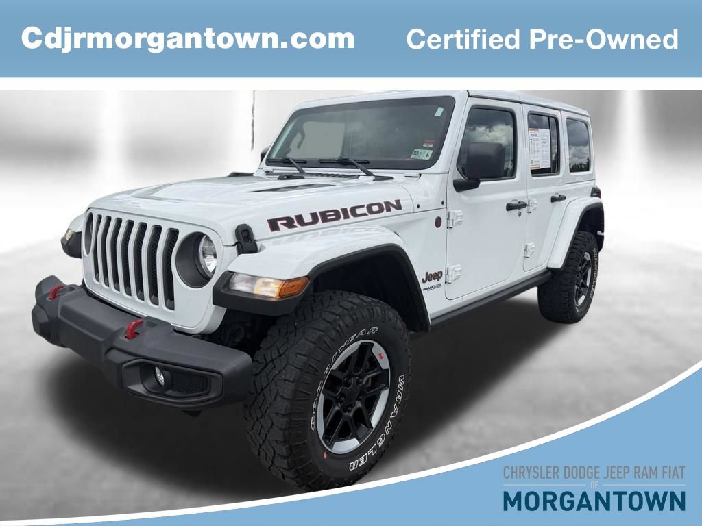 Used 2022 Jeep Wrangler Unlimited Rubicon w/ Cold Weather Group AWD/4WD 360° Tour