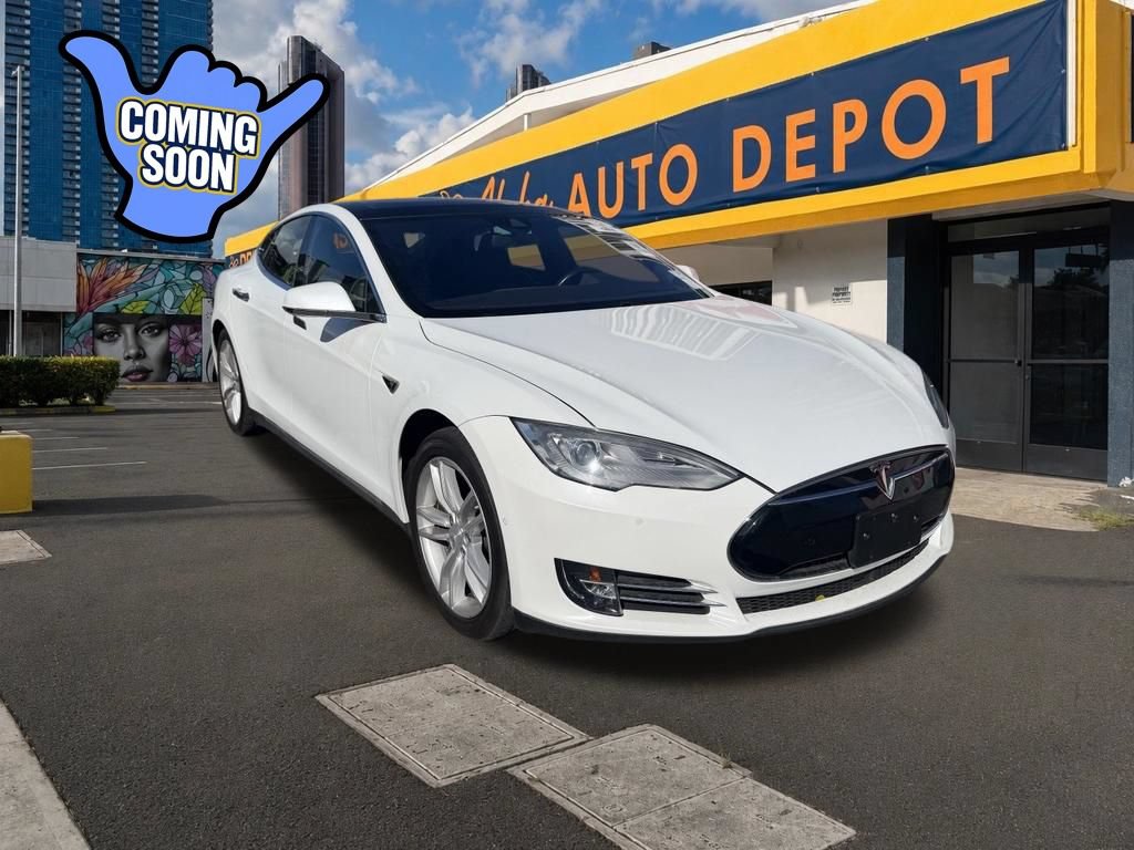 Used 2015 Tesla Model S 85D AWD/4WD image 3