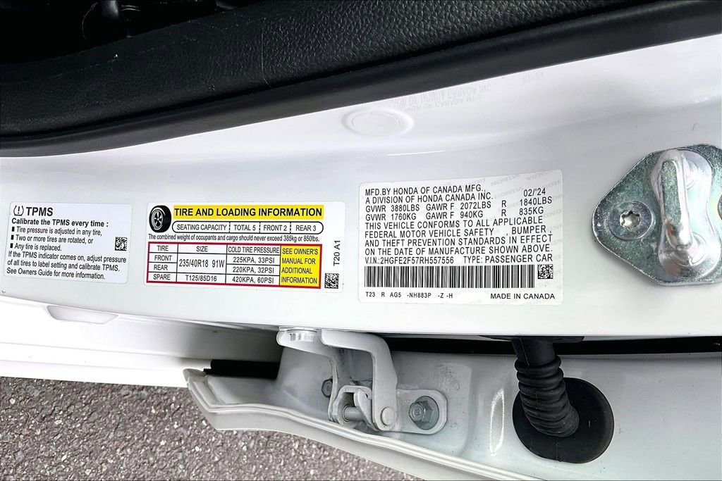 Certified 2024 Honda Civic Sport image 14