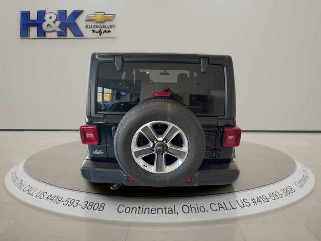 Used 2021 Jeep Wrangler Unlimited Sahara w/ Uconnect 4C Nav & Sound Group image 5