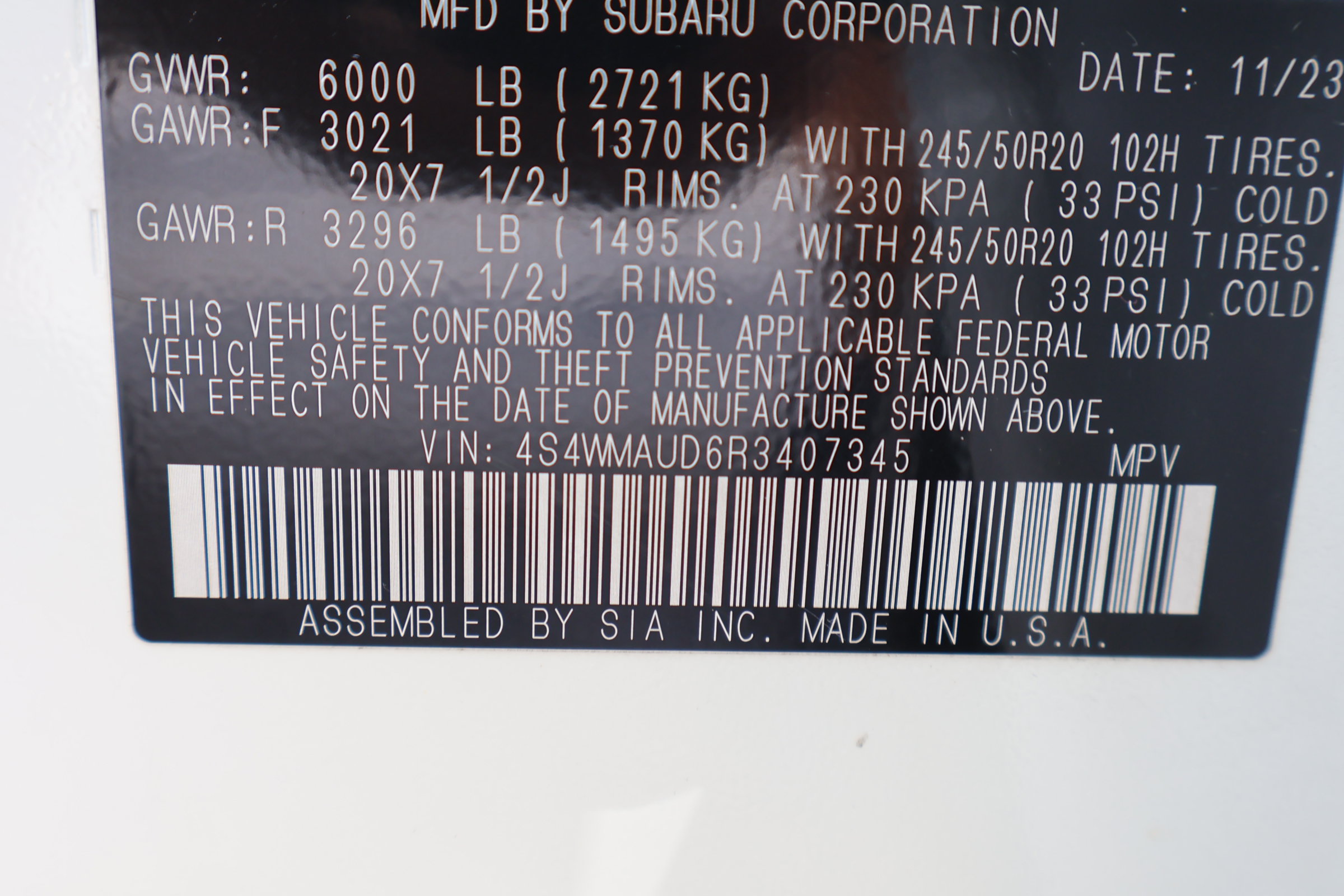 Used 2024 Subaru Ascent Limited w/ Technology Package AWD/4WD image 30