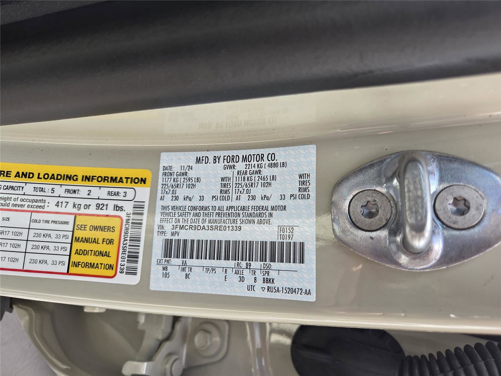 Used 2025 Ford Bronco Sport Badlands AWD/4WD image 34