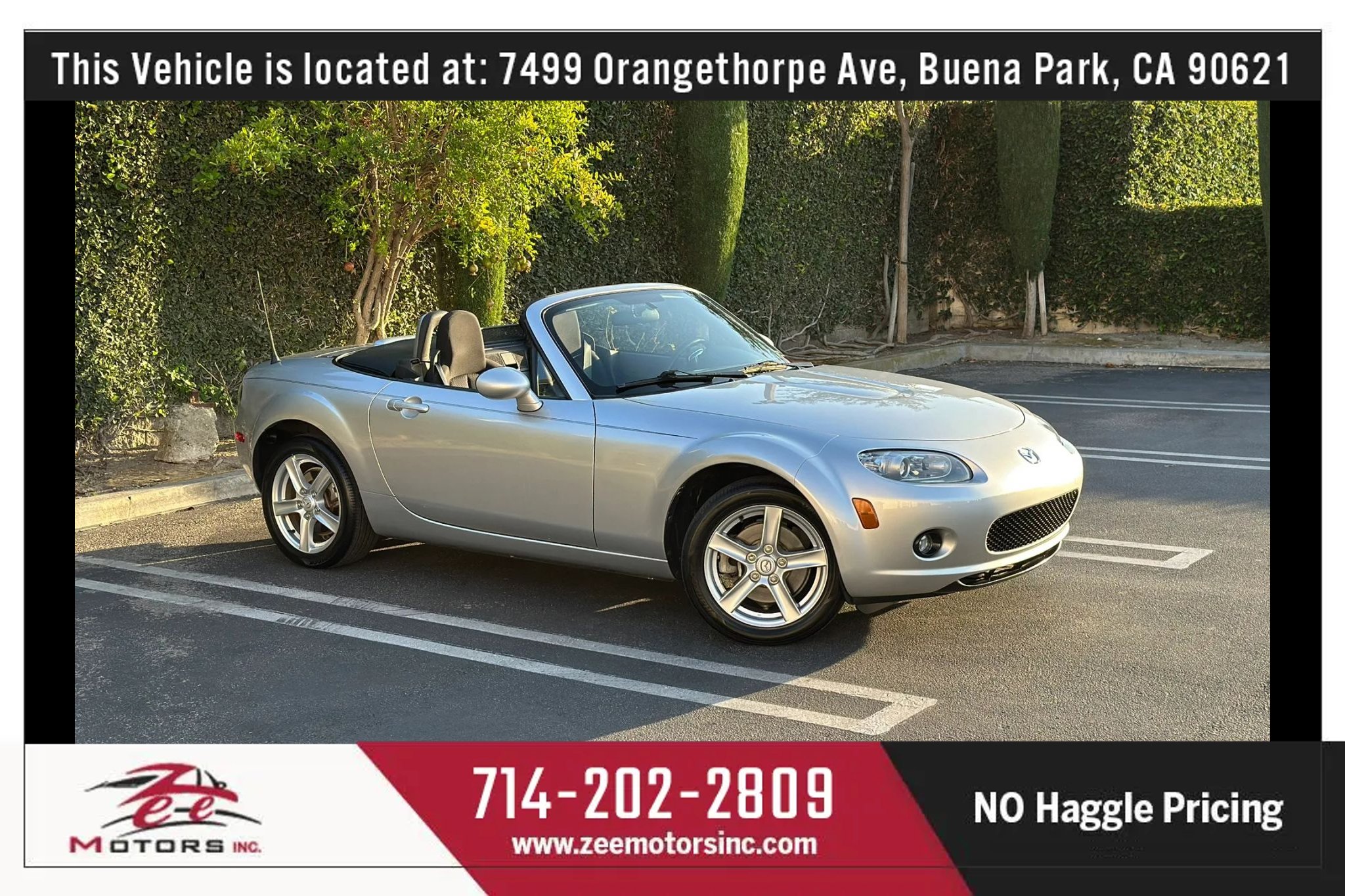 Used 2007 MAZDA MX-5 Miata Sport