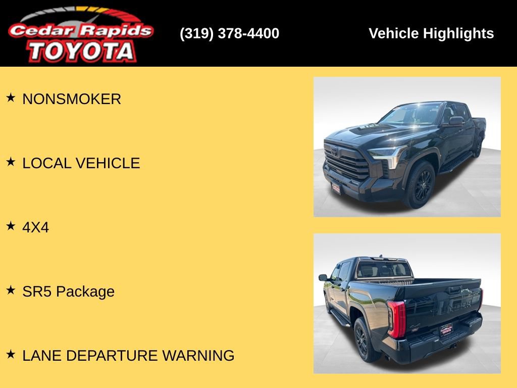 Used 2024 Toyota Tundra SR5 w/ SR5 Convenience Package AWD/4WD image 15