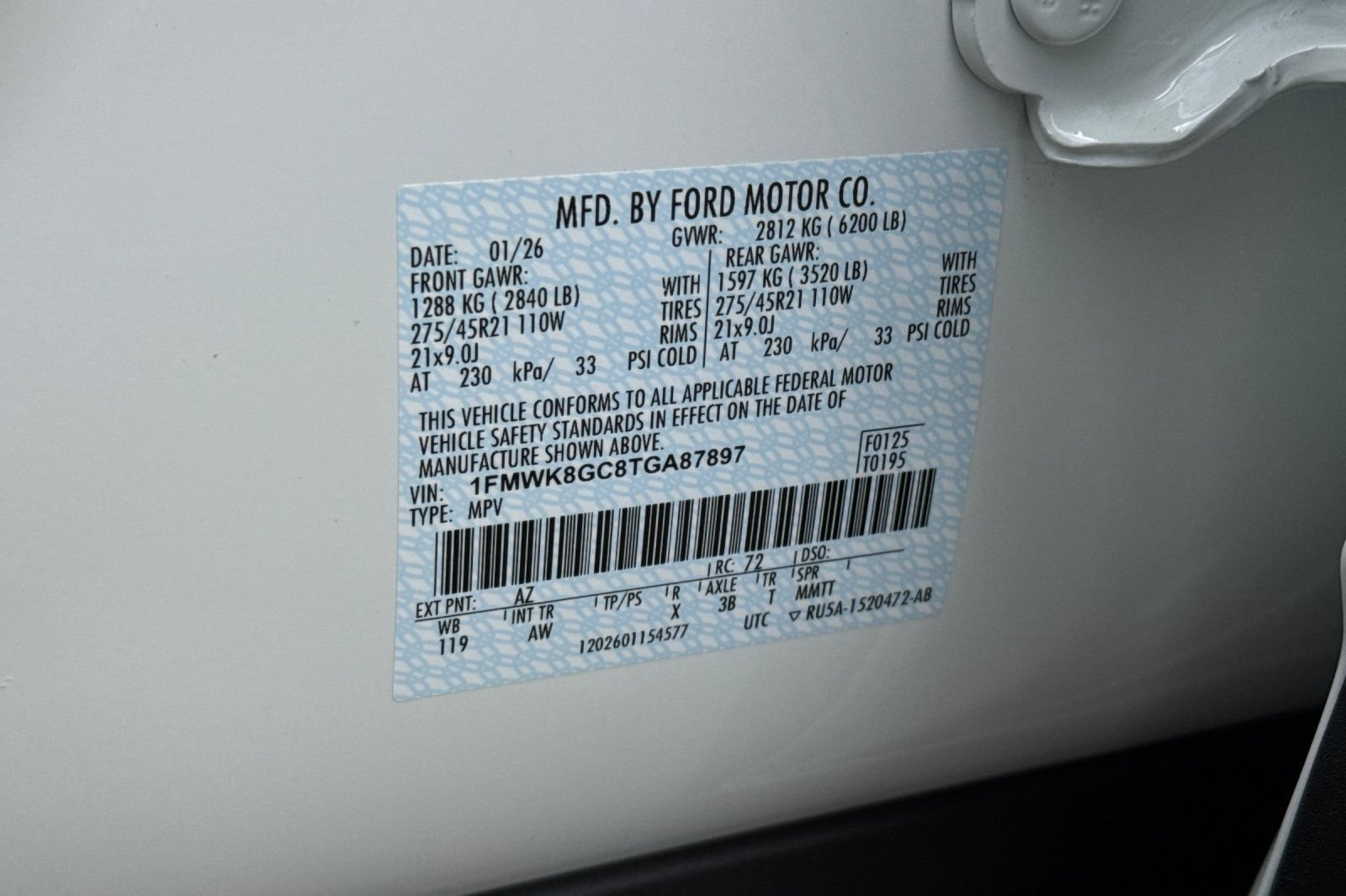 New 2026 Ford Explorer ST w/ Sun And Sound Package AWD/4WD image 36