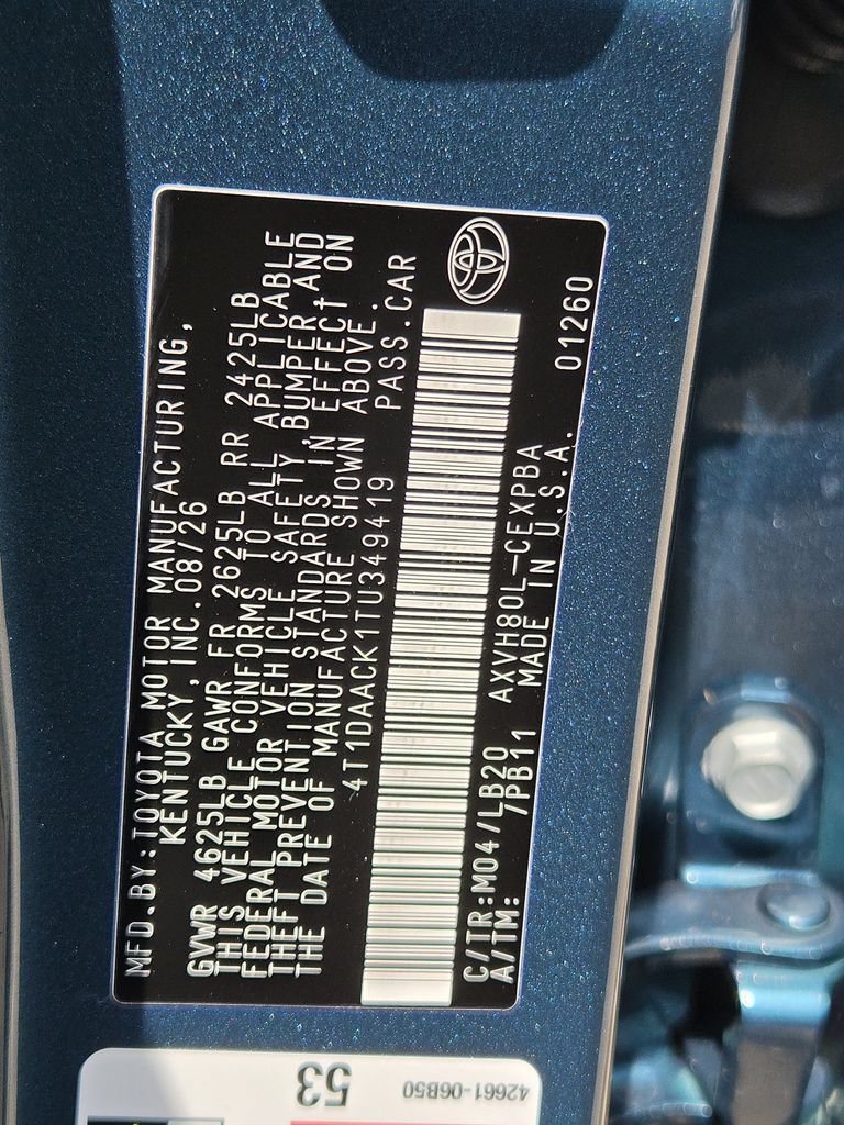 New 2026 Toyota Camry XSE FWD image 22