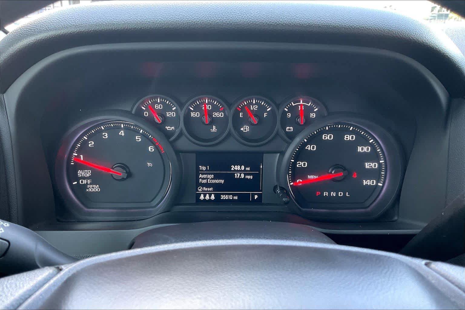 Used 2024 Chevrolet Silverado 1500 Custom Trail Boss w/ Turbomax Blackout Package AWD/4WD image 25