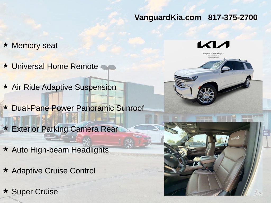 Used 2024 Chevrolet Suburban High Country w/ Advanced Technology Package AWD/4WD image 12