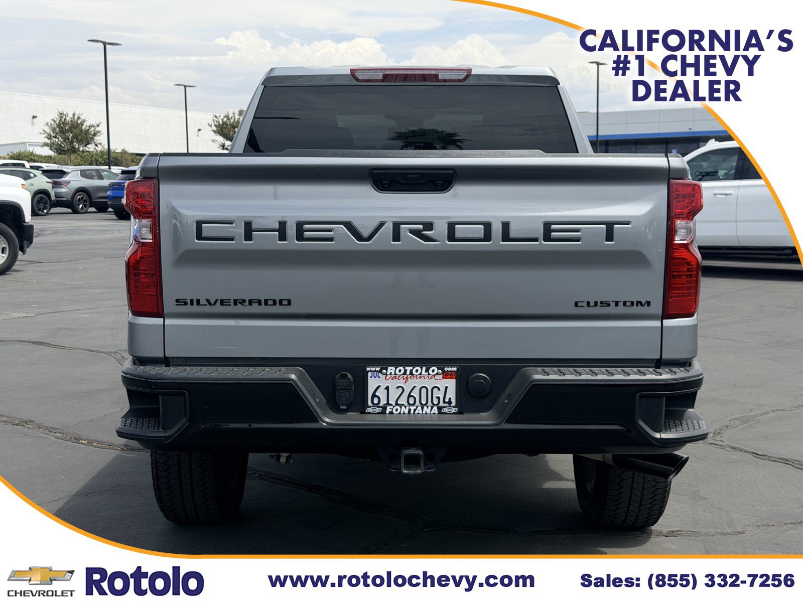 Used 2025 Chevrolet Silverado 1500 Custom Trail Boss w/ Turbomax Blackout Package AWD/4WD image 5