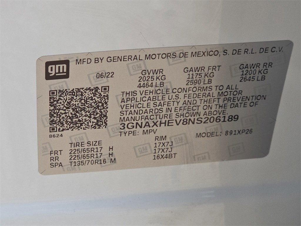 Used 2022 Chevrolet Equinox LS w/ LS Convenience Package image 32