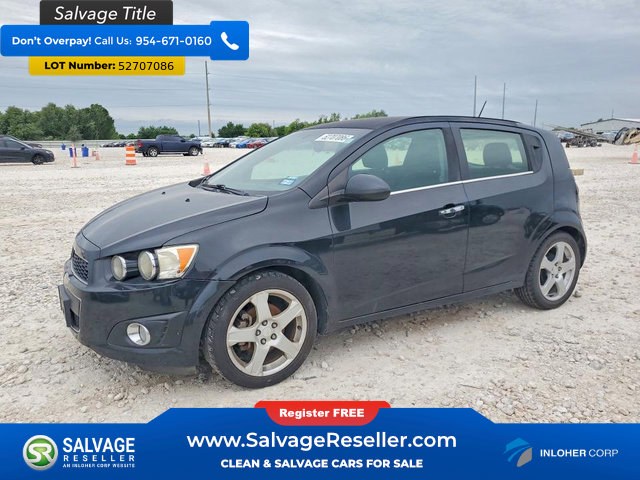 Used 2015 Chevrolet Sonic LTZ FWD image 1