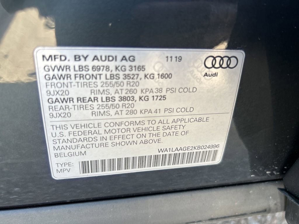Used 2019 Audi e-tron Premium Plus AWD/4WD image 69
