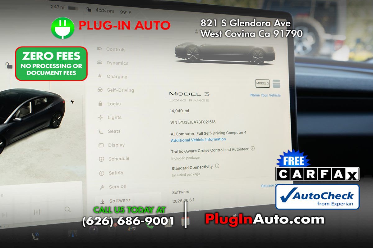 Used 2025 Tesla Model 3 Long Range RWD image 2