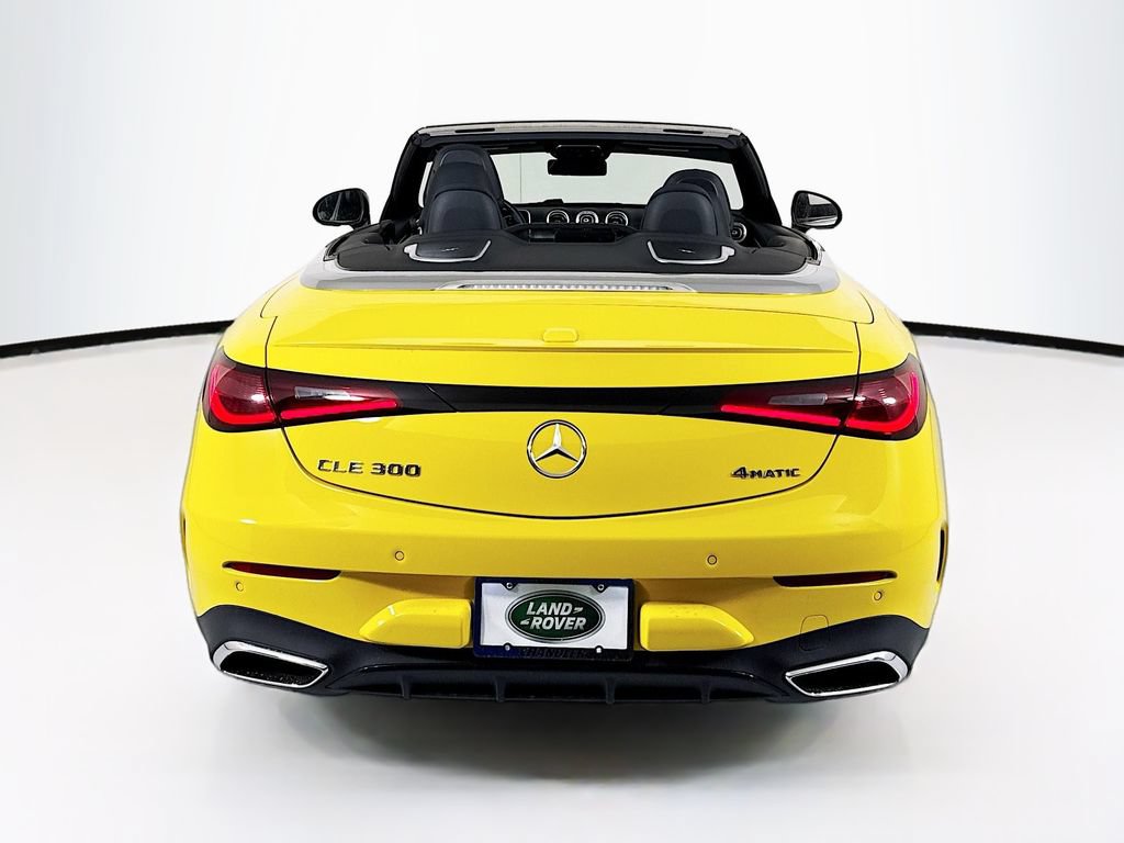 Used 2026 Mercedes-Benz CLE 300 4MATIC Cabriolet w/ Night Package image 6