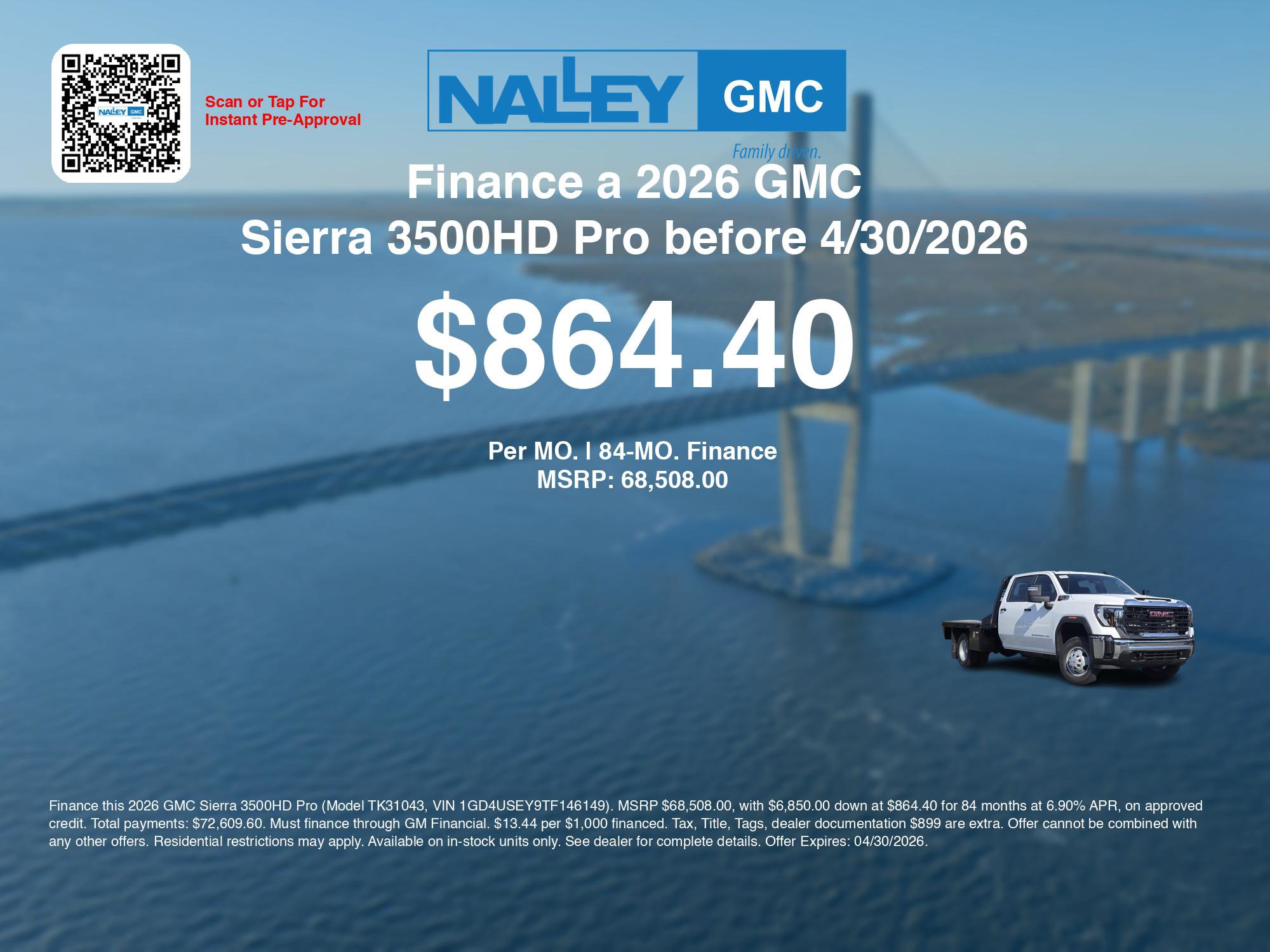 New 2026 GMC Sierra 3500 Pro w/ Convenience Package image 7