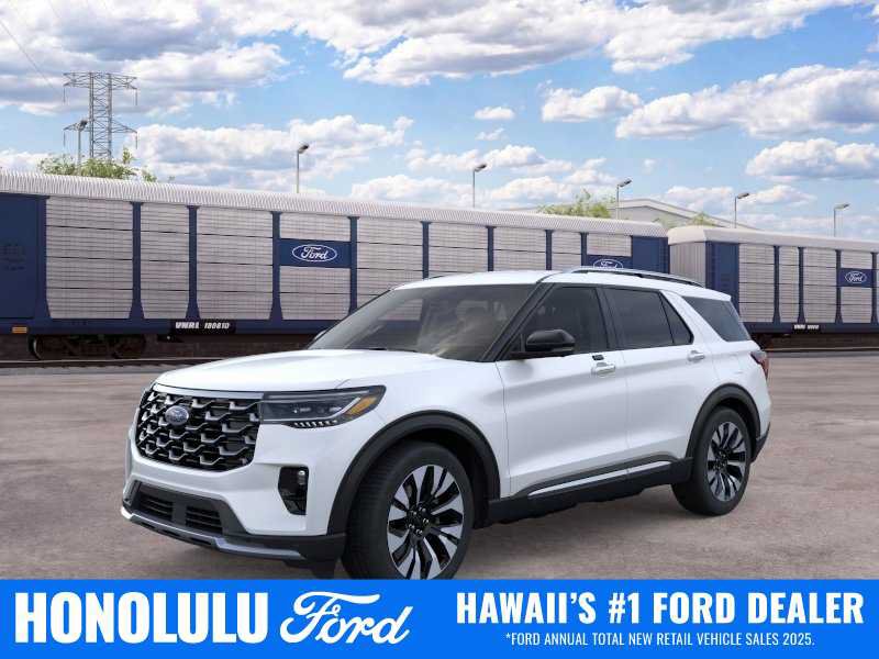 New 2026 Ford Explorer Platinum w/ LUX Leather Package AWD/4WD image 1