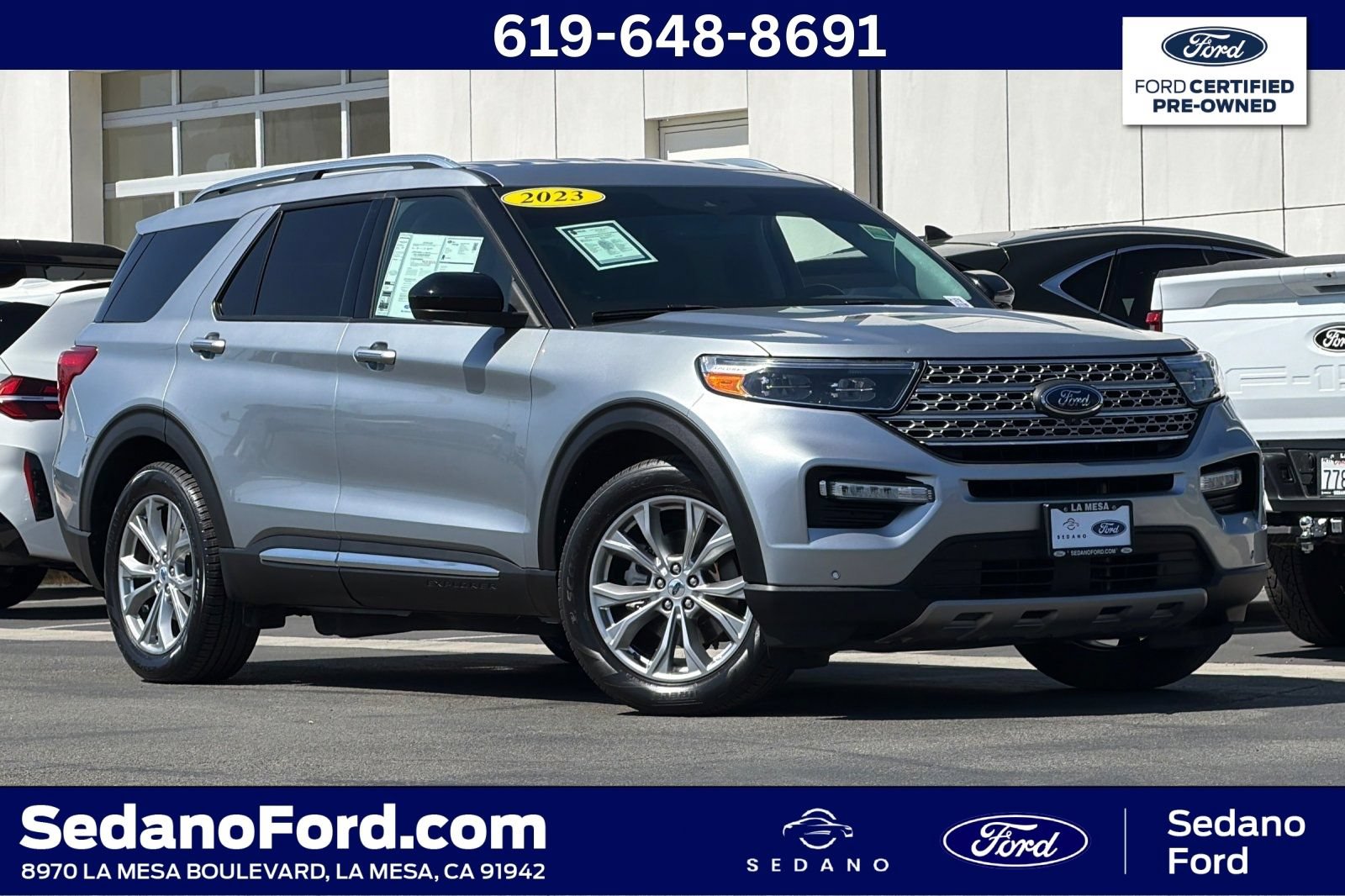 Certified 2023 Ford Explorer Limited RWD video 1
