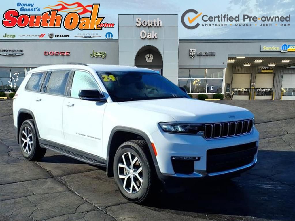 Certified 2024 Jeep Grand Cherokee L Limited w/ Trailer Tow Package image 1