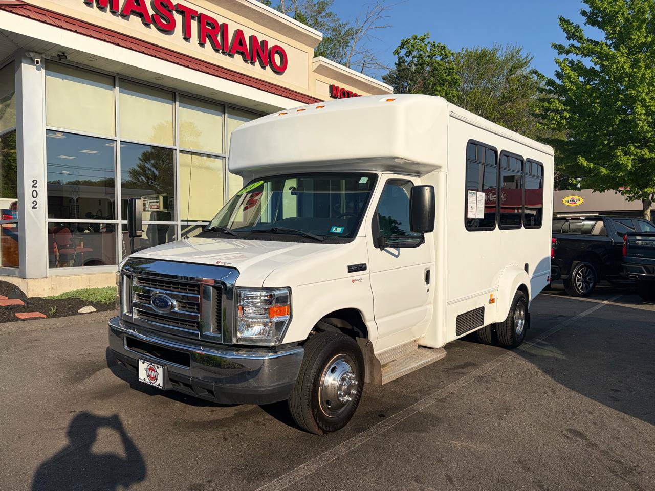 Used 2017 Ford E-350 and Econoline 350 Super Duty w/ Shuttle Bus Prep Package RWD image 2