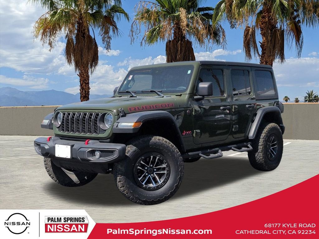 Used 2024 Jeep Wrangler Unlimited Rubicon w/ XTREMEE 35" Tire Package AWD/4WD image 1